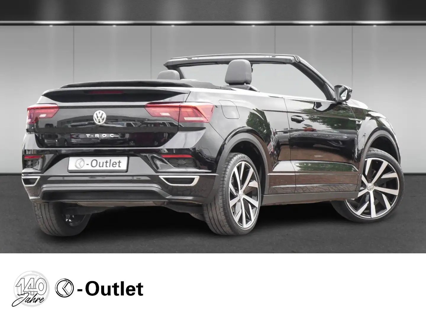 Volkswagen T-Roc Cabriolet R-Line 1.5 TSI LED Navi ACC 19" Noir - 2