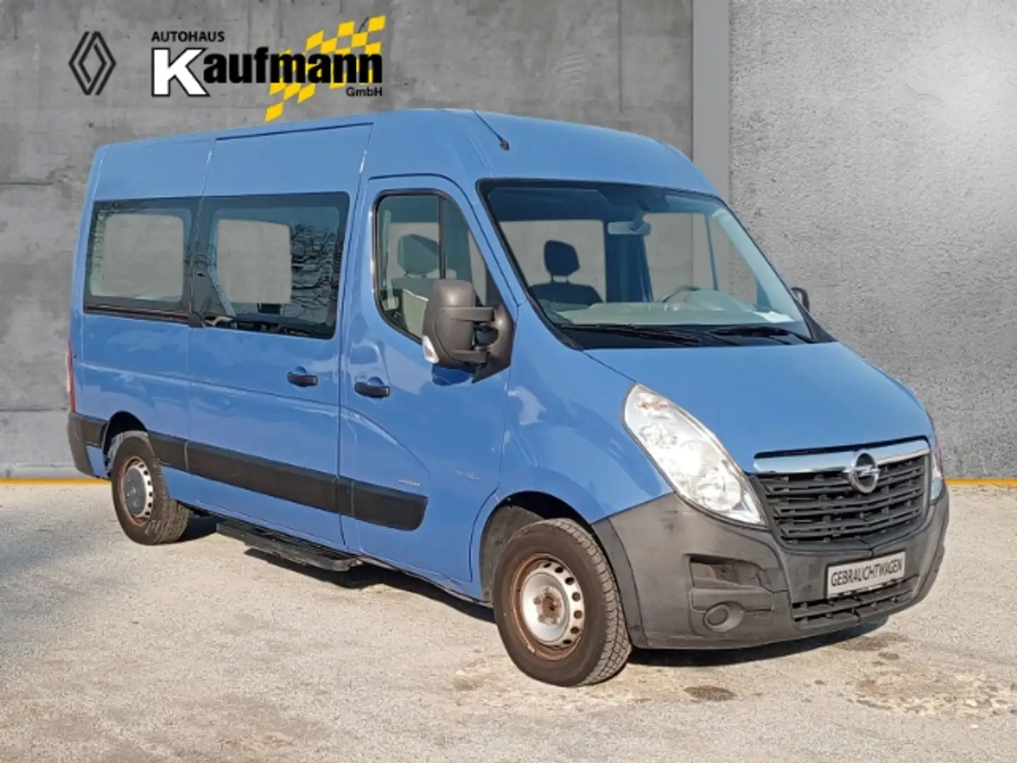 Opel Movano B Kasten Kombi HKb L2H2 3,3t Combi 2.3 CDTI 100 3 Albastru - 2