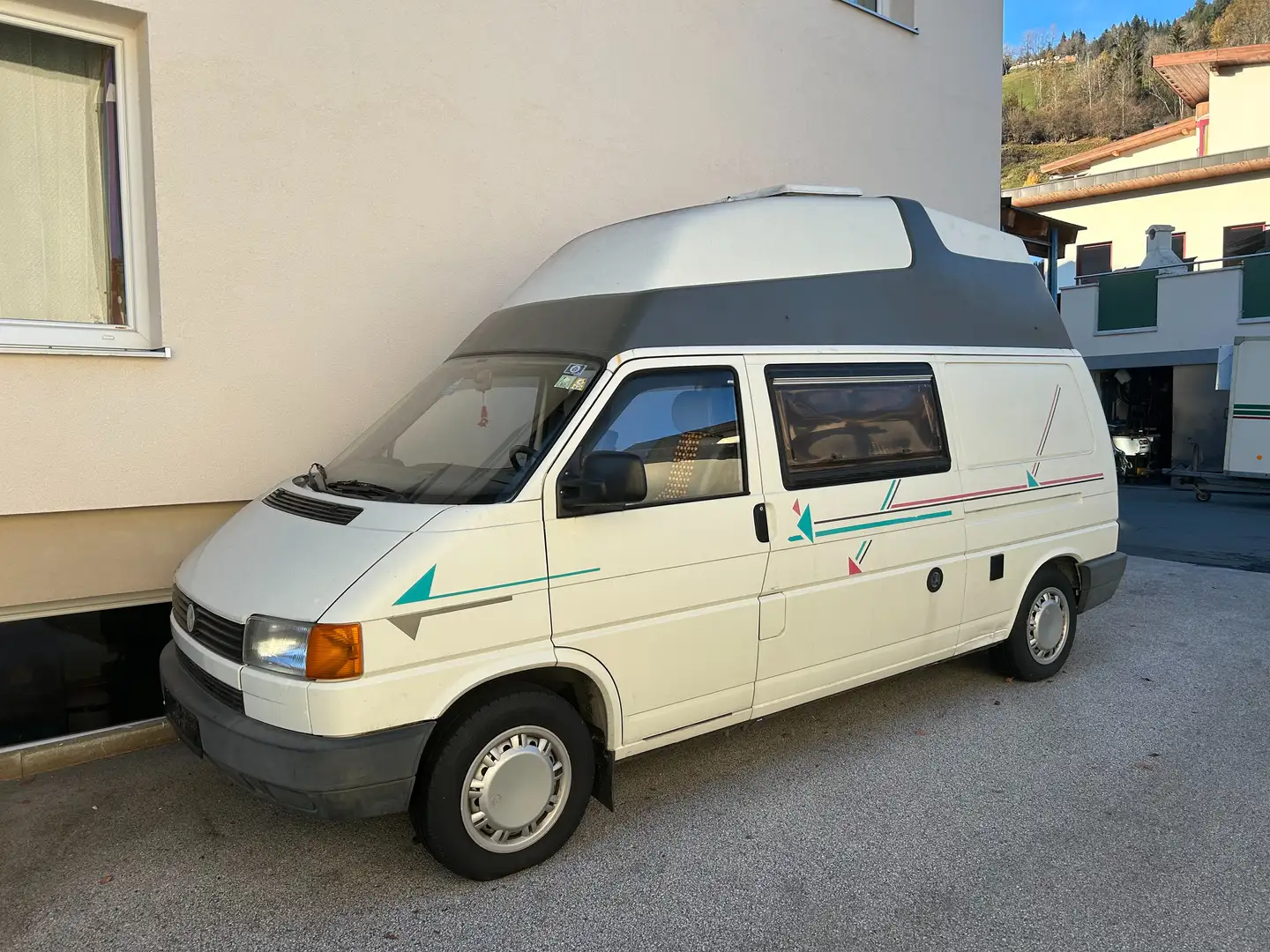 Volkswagen T4 mit Hochdach Білий - 1