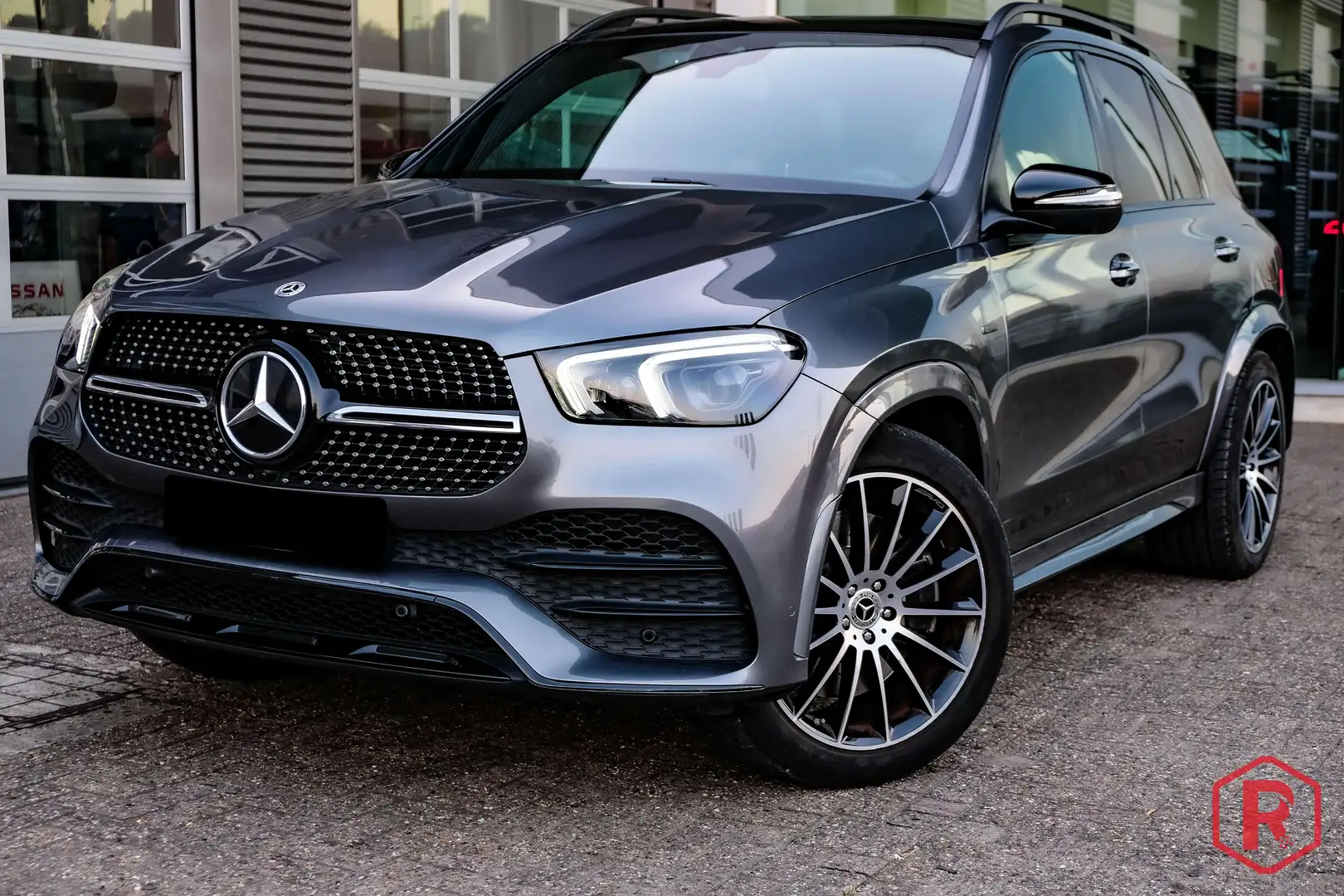Mercedes-Benz GLE 350 de AMG Burmester Pano 360Camera Gris - 2