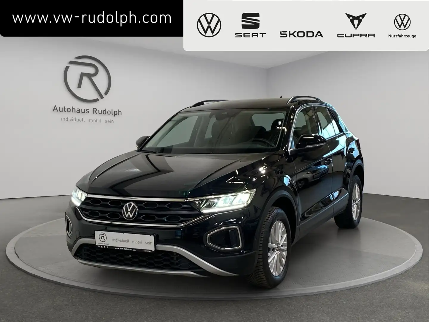 Volkswagen T-Roc 1.0 TSI Life / App-Connect LED ACC Schwarz - 1