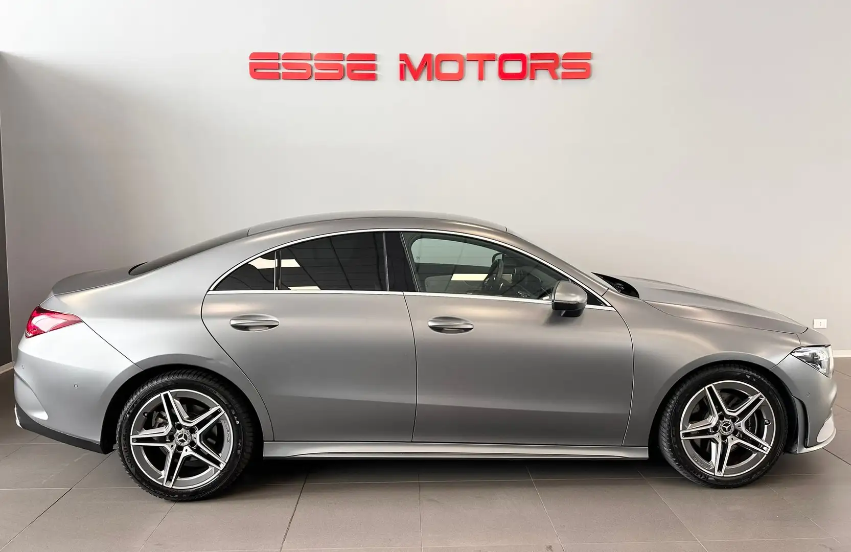 Mercedes-Benz CLA 220 PREMIUM - RETROCAMERA - PELLE TOTALE - FARI LED - Grigio - 2