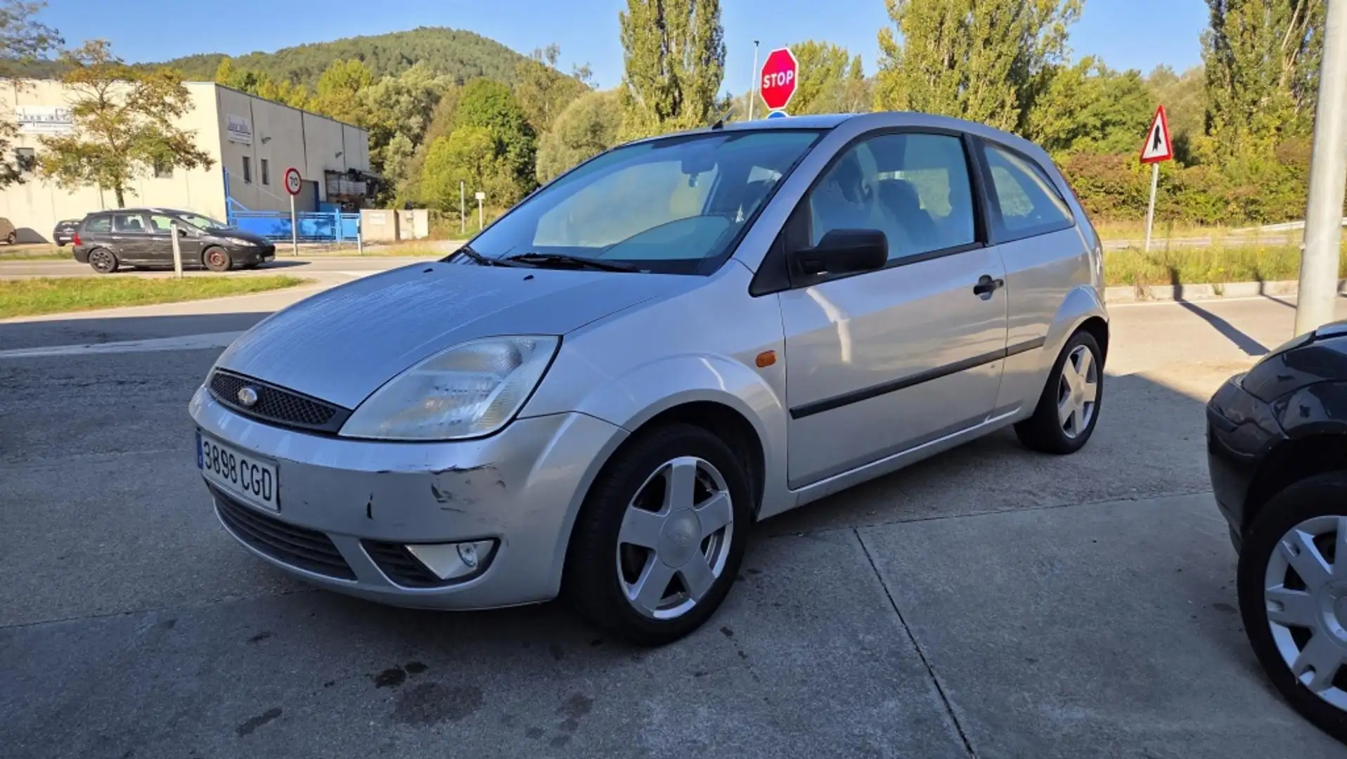 Ford Fiesta 1.4 TDCi Ghia Silber - 2
