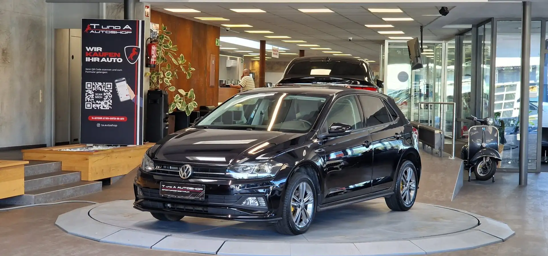 Volkswagen Polo 1.6 TDI R-Line *Winter-Paket*Apple Carplay*16Zoll* Schwarz - 1