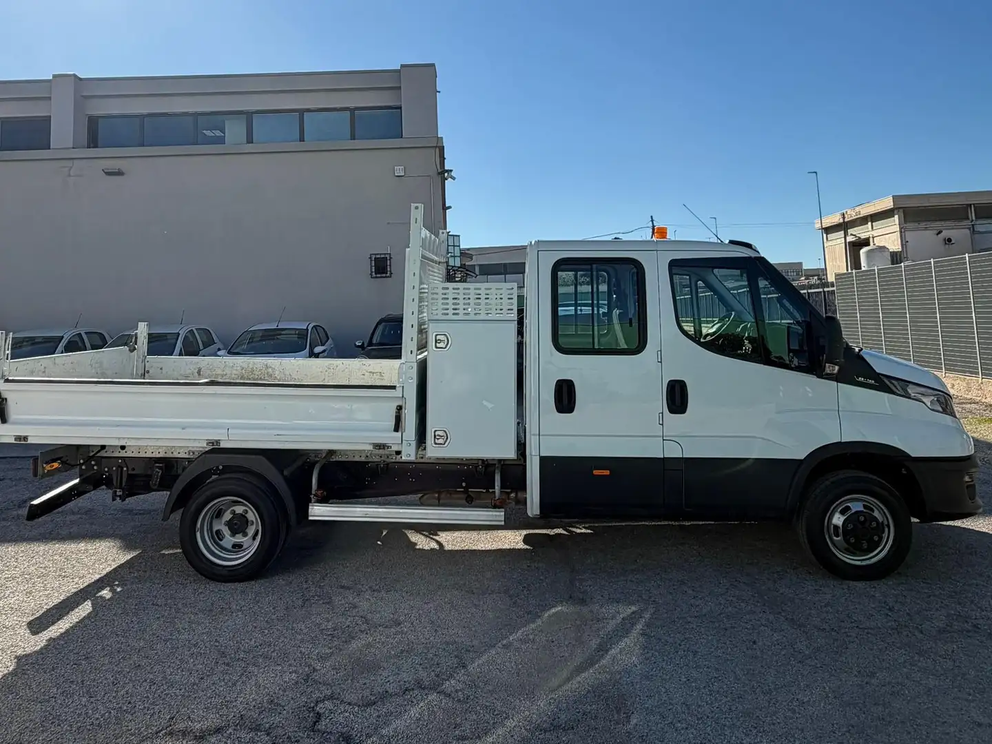 Iveco Daily 35C14 CASSONE RIBALTABILE DOPPIA CABINA 6 PTI 2021 Bianco - 2