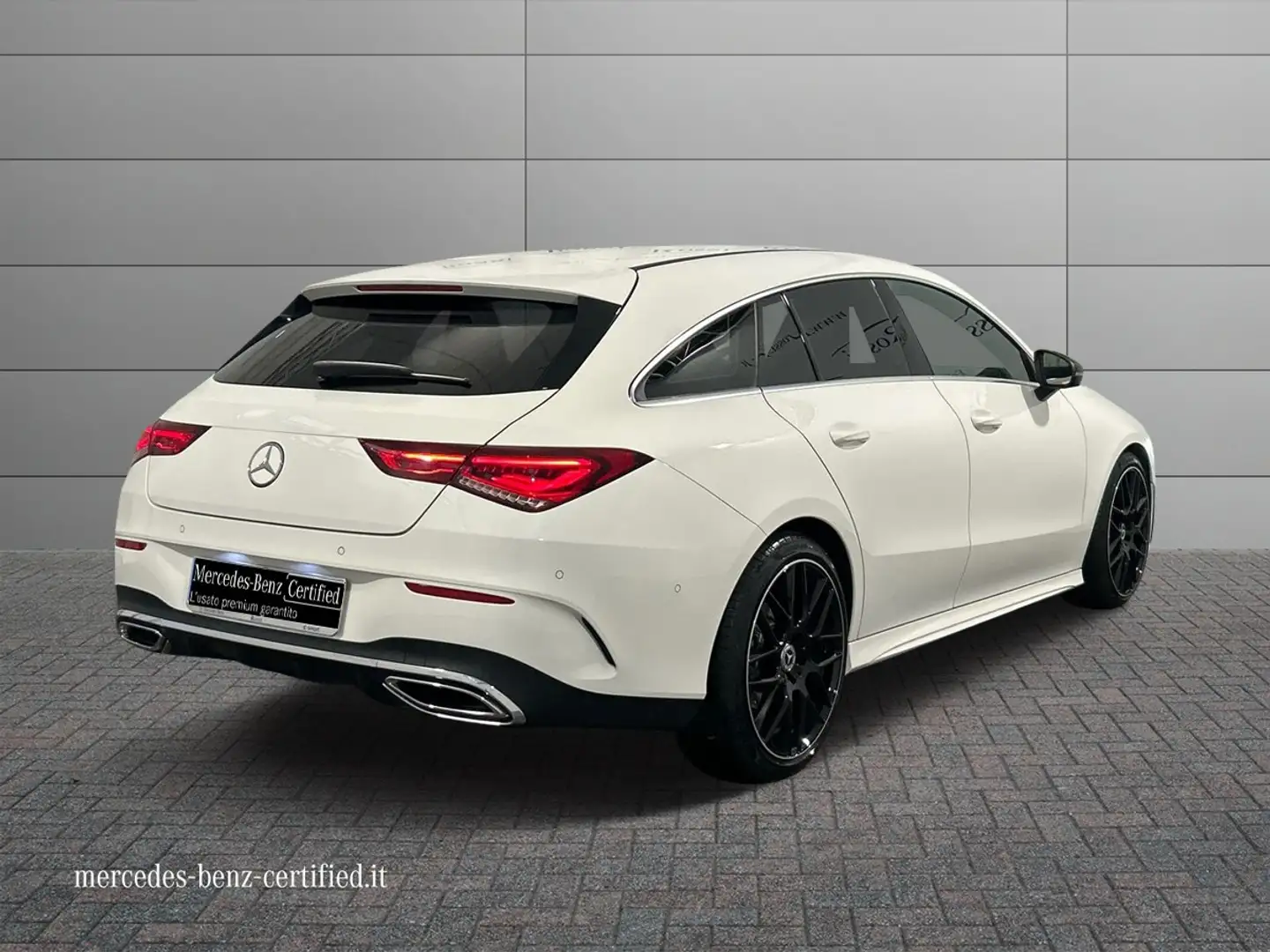 Mercedes-Benz CLA 180 180 d Premium auto Bianco - 2