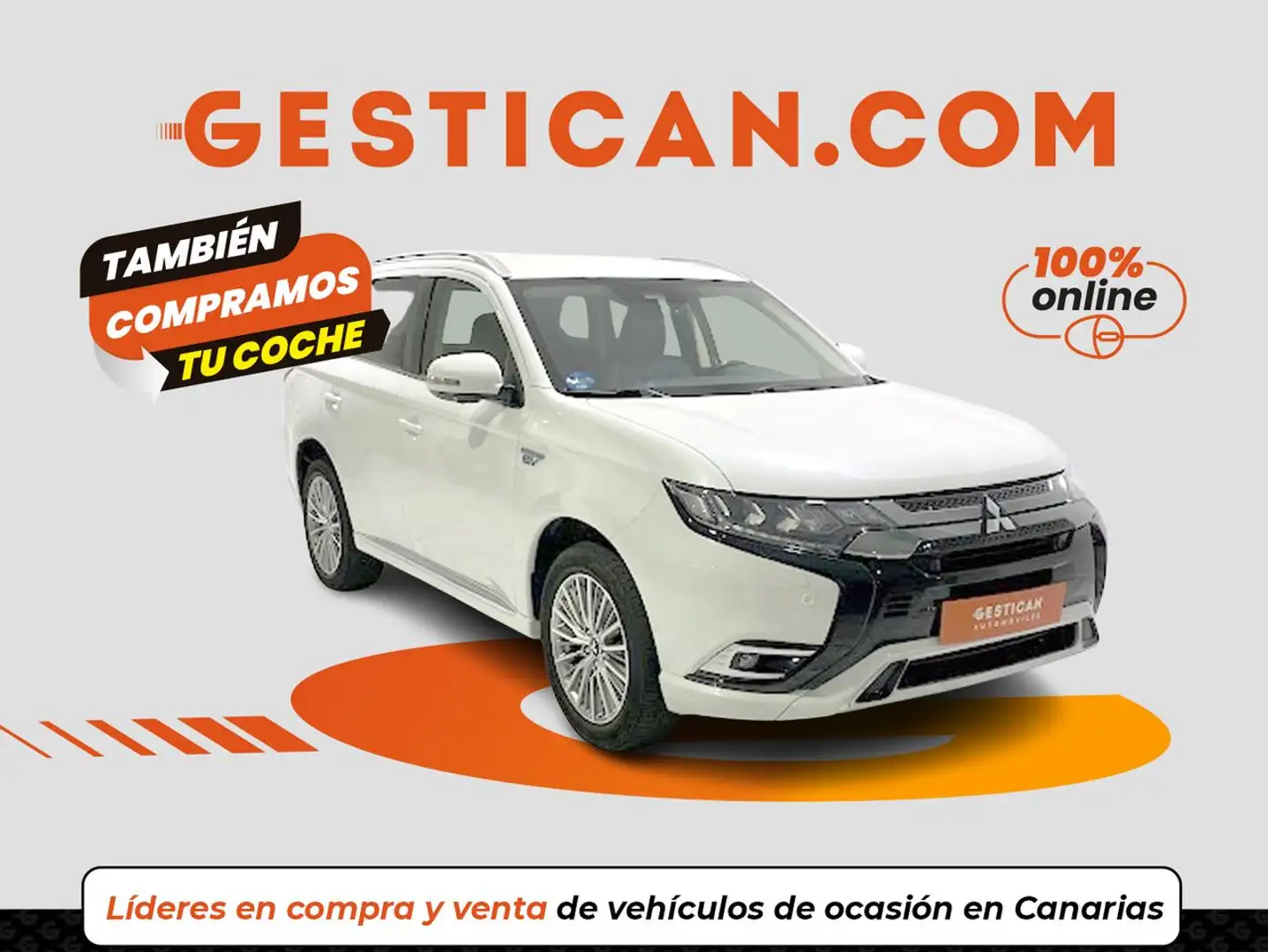 Mitsubishi Outlander 2.4 PHEV Motion Auto 4WD Blanc - 1
