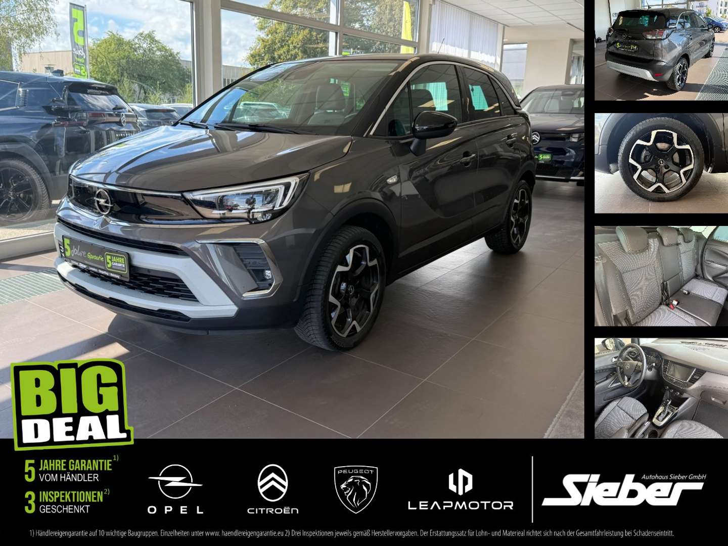 Opel Crossland nuo 297 €/ mėn Benzinas 2023m. Kita Automatinė