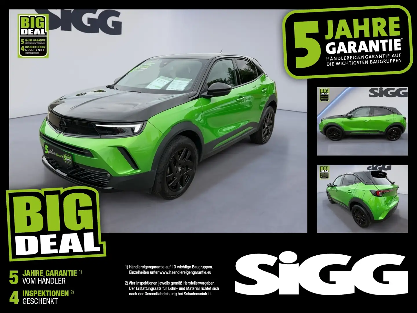 Opel Mokka 1.2 Turbo GS Line Keyless, Sitzheizung Grün - 1