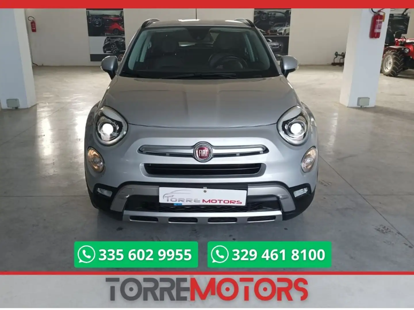 Fiat 500X 500X 2.0 mjt Cross Plus 4x4 140cv Argento - 1