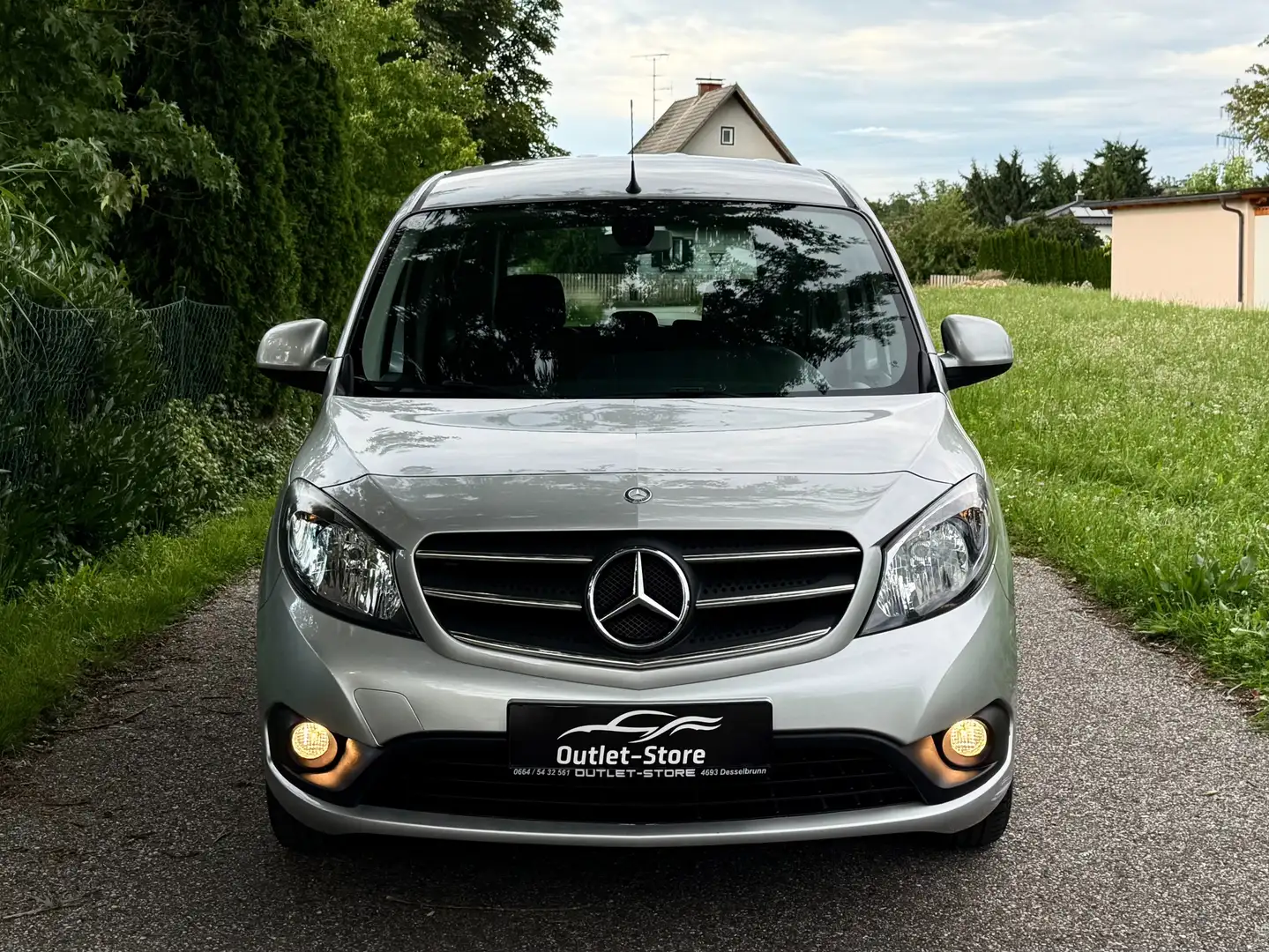 Mercedes-Benz Citan 111CDI lang*1.Besitz*SHZ*2xSchiebetür*Garantie* Grau - 2