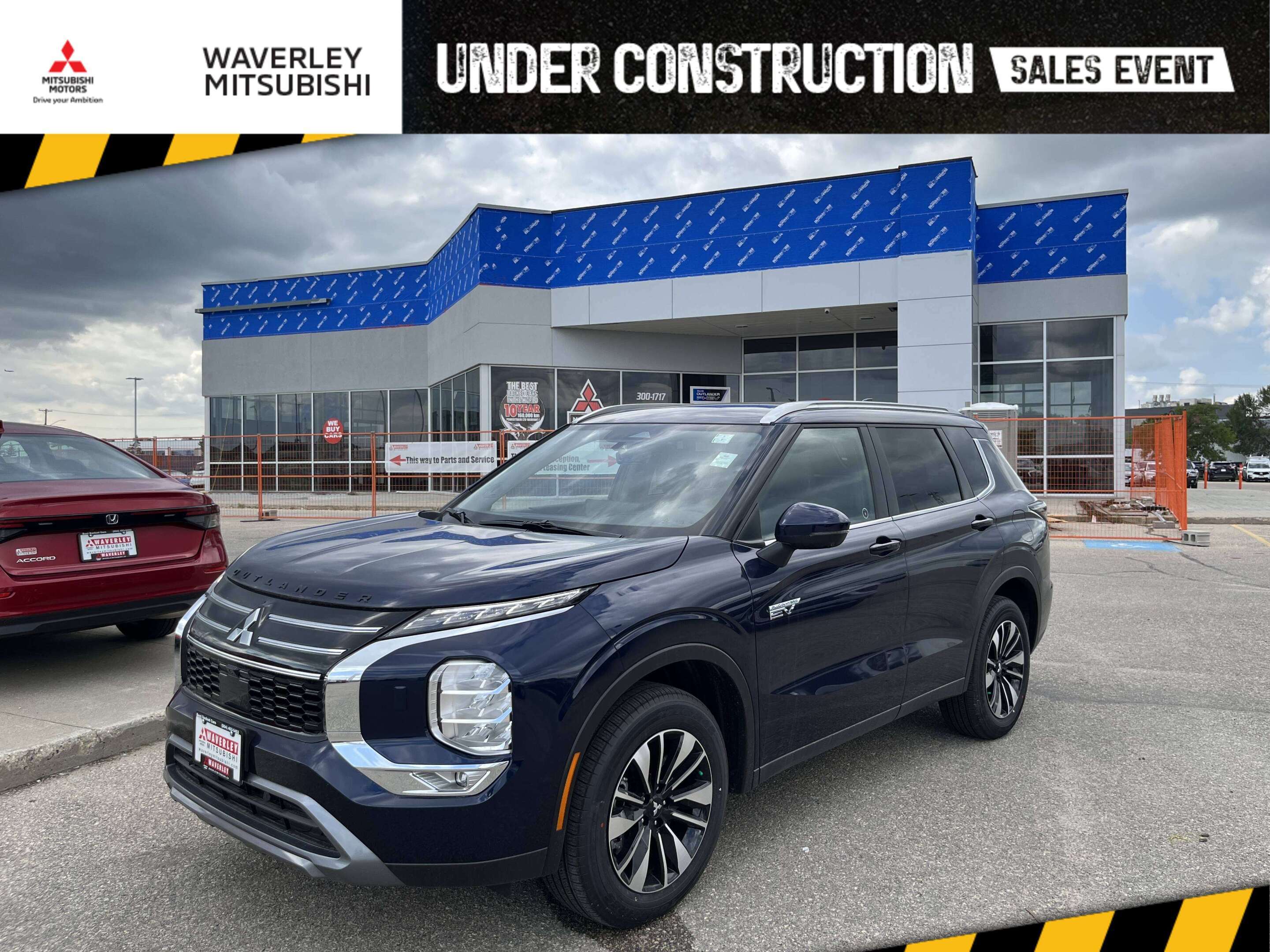 Blue 2026 Mitsubishi Outlander Hybrid Plug-in SUV / Crossover 1-Speed Automatic