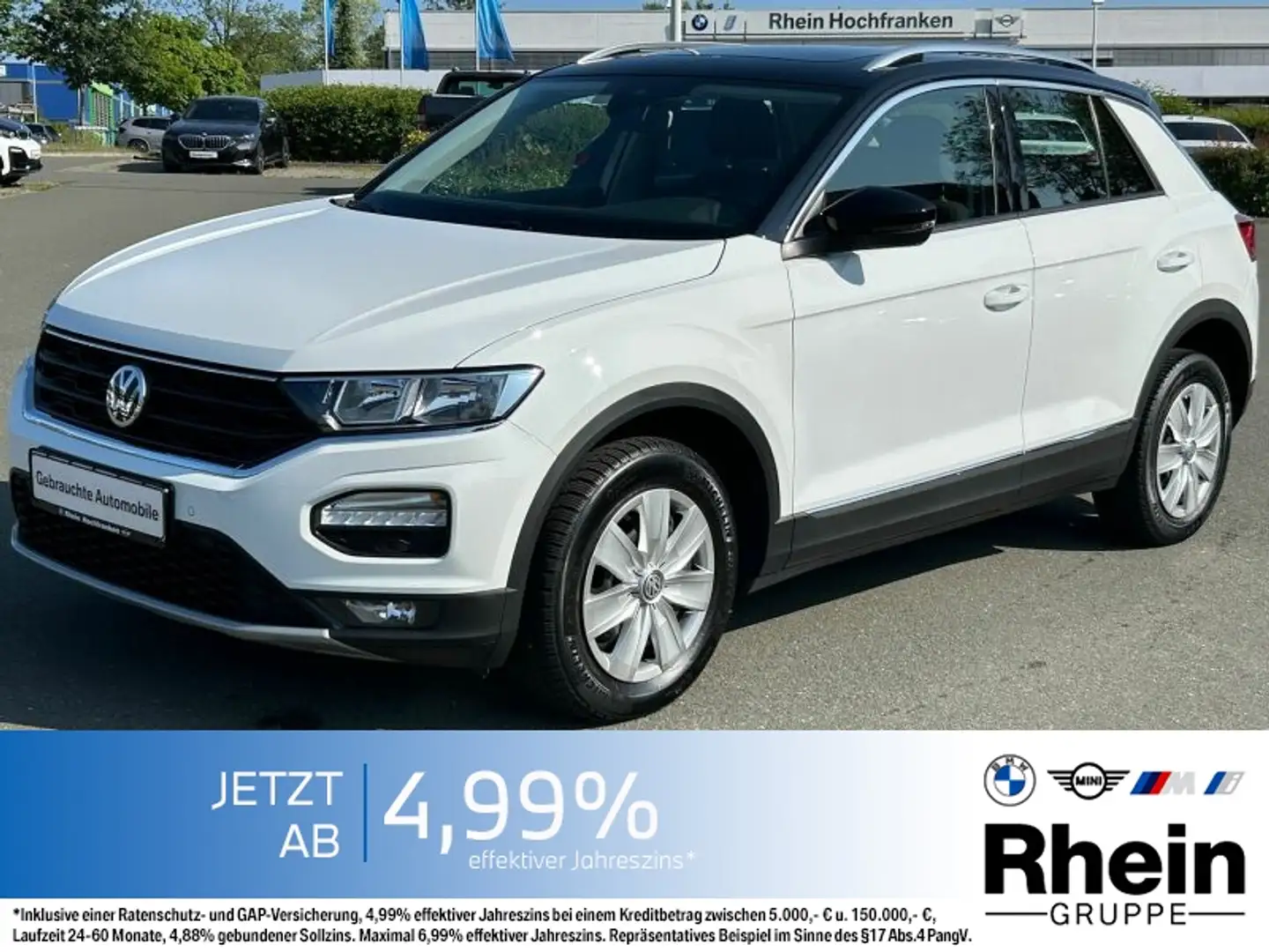 Volkswagen T-Roc 1.0 Weiß - 1