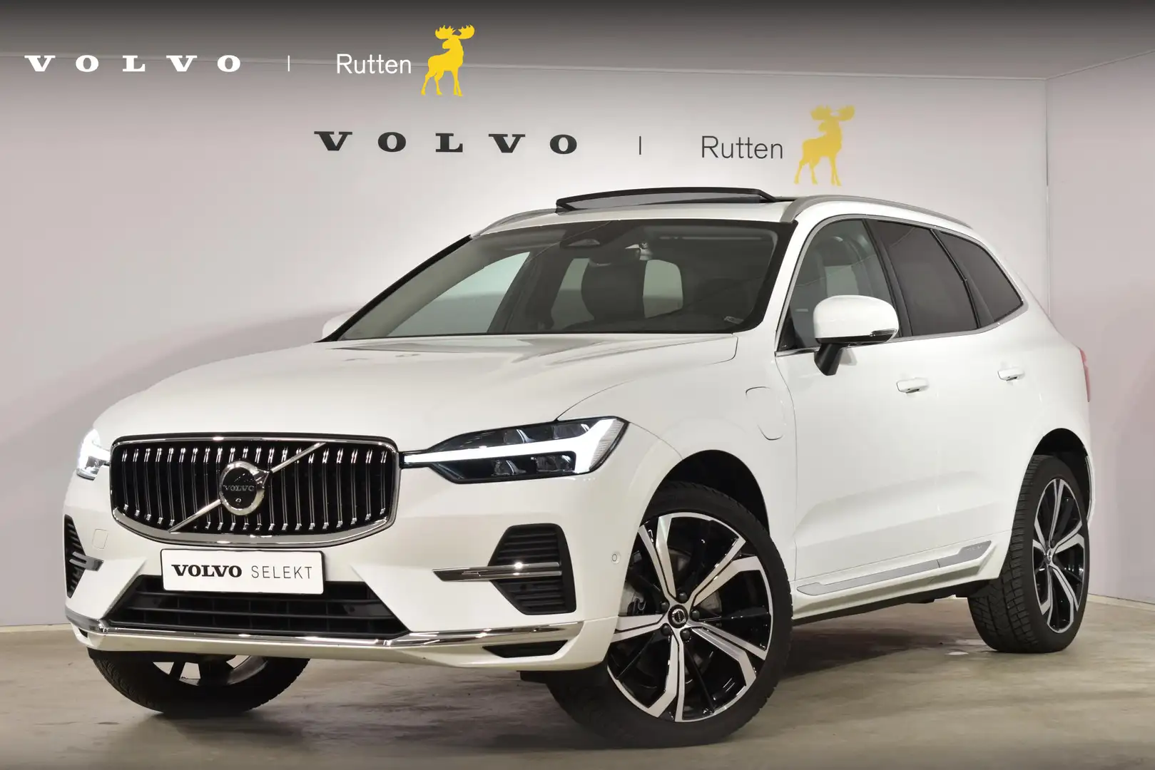 Volvo XC60 T6 350PK Automaat Recharge AWD Inscription Express Blanco - 1