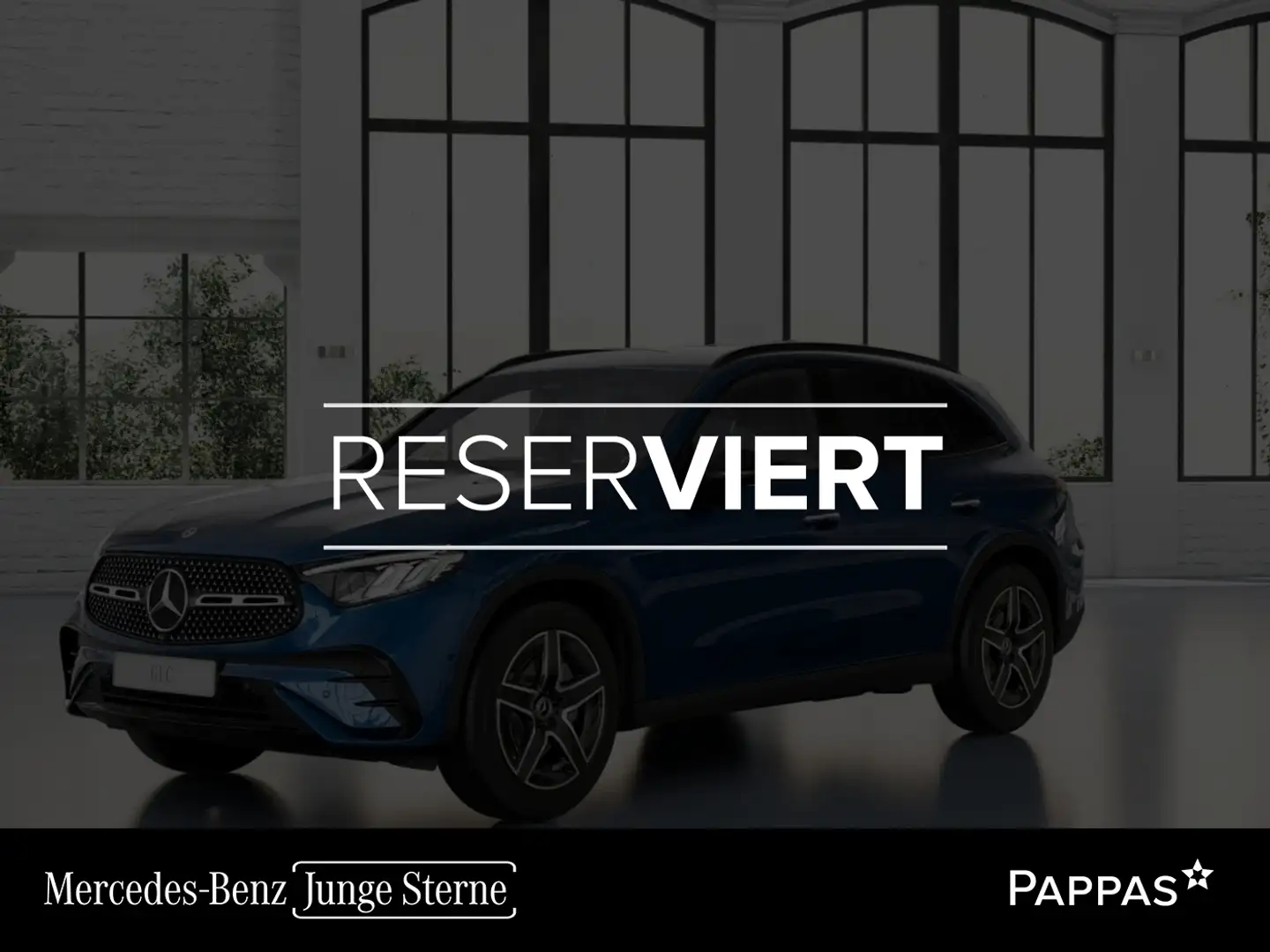 Mercedes-Benz GLC 200 d 4MATIC Österreich-Edition PTS Cam AHK Blau - 1