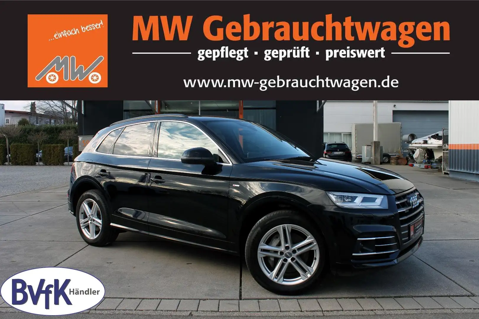 Audi Q5 55 TFSI e Quattro S-Line LED SHZ KAM ACC BT Schwarz - 1