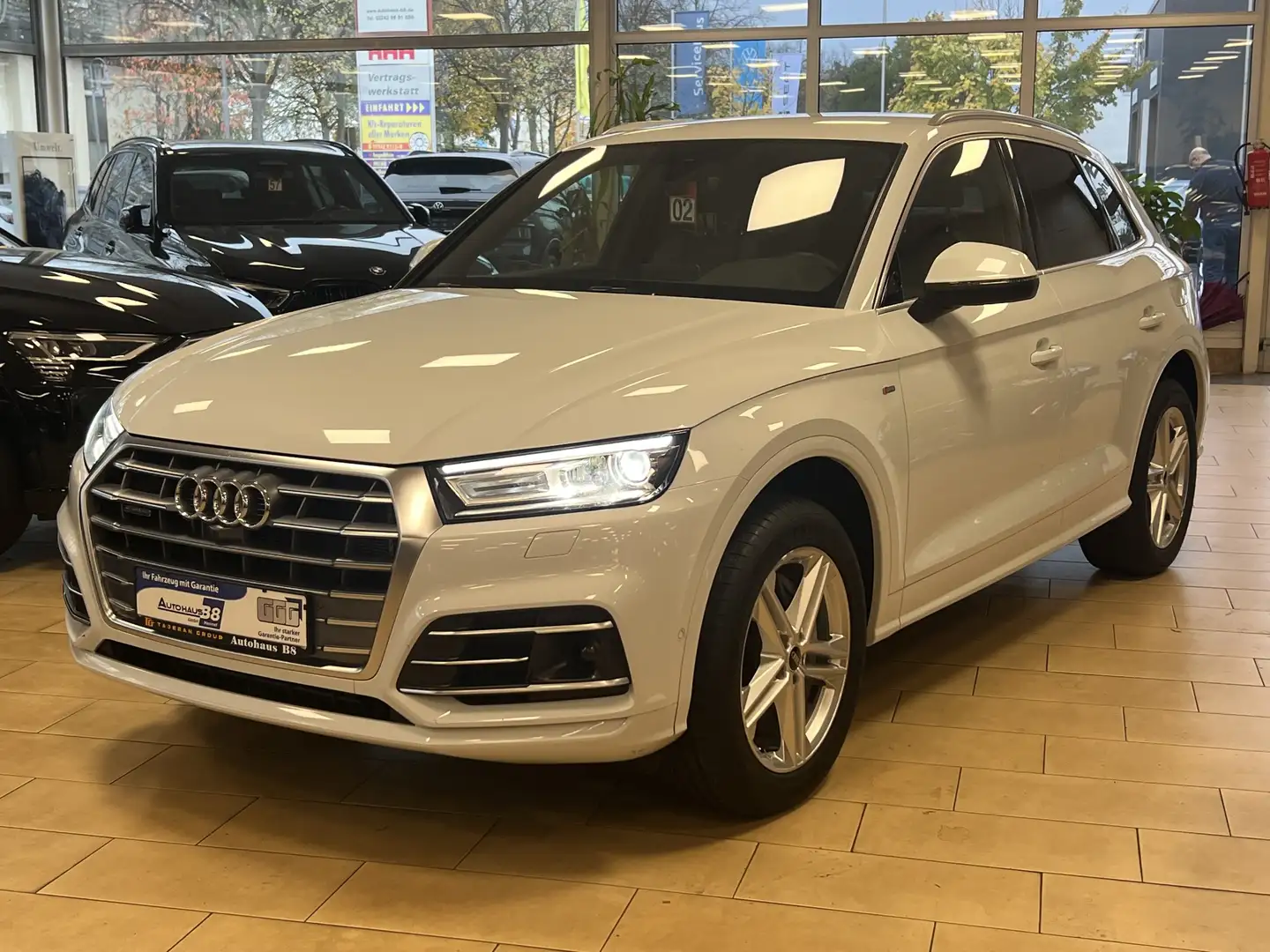 Audi Q5 50 TFSI*S-line*quattro*AHK*ACC*360cam*Massage Blanc - 1