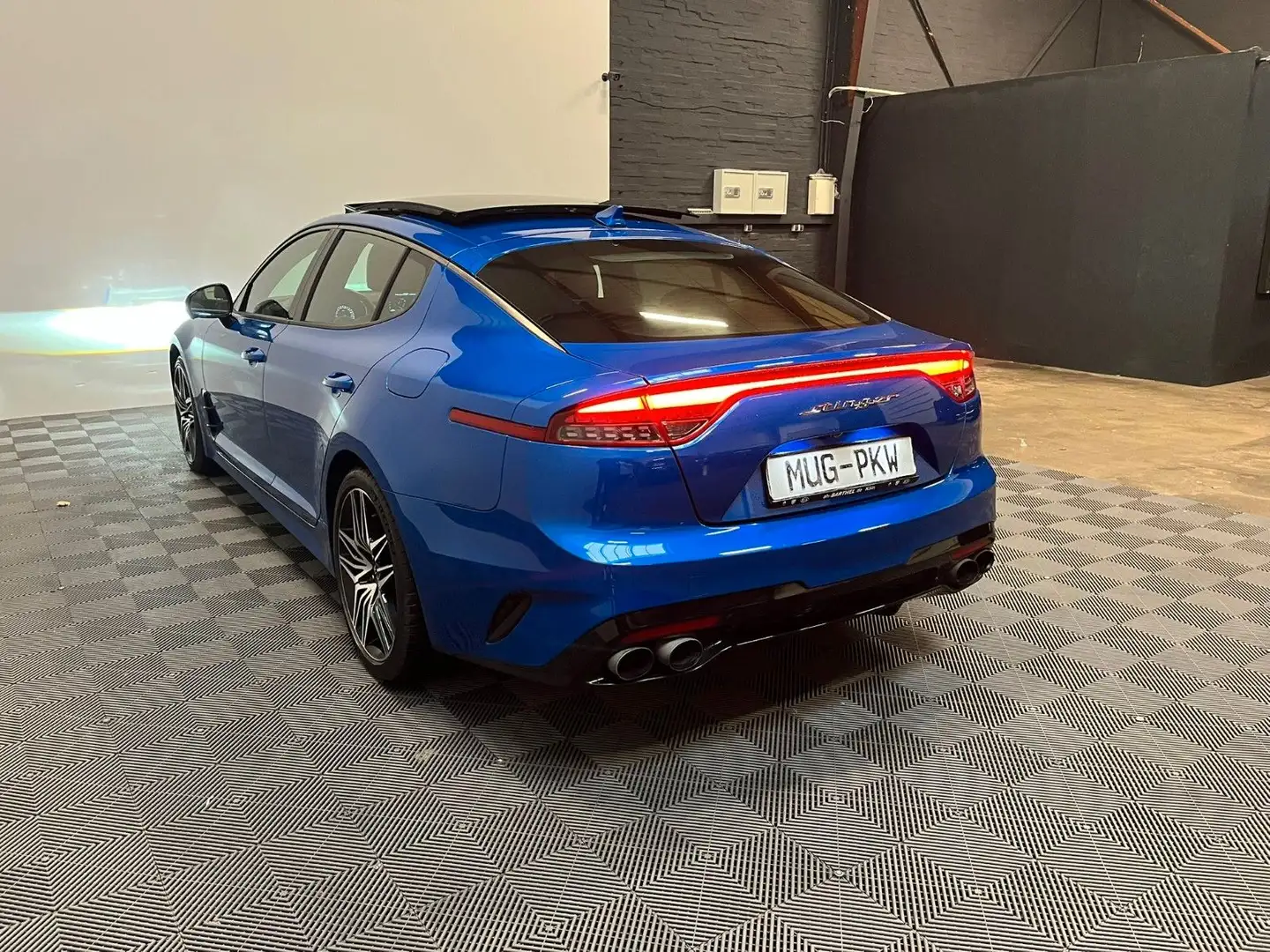 Kia Stinger GT 4WD *Klappe-Pano-HuD* Bleu - 2