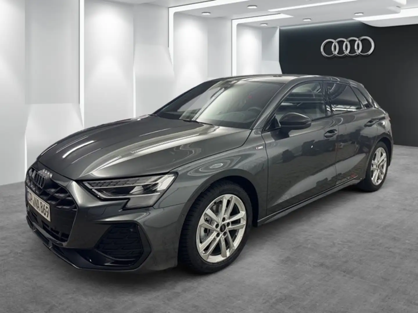 Audi A3 Sportback S line Optikpaket Matrix Komfortpaket Grau - 2