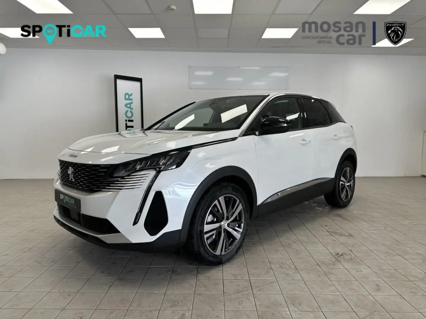 Peugeot 3008 1.2 PURETECH 130 ALLURE PACK GPS LL18 RADAR AR+CAM Blanco - 1