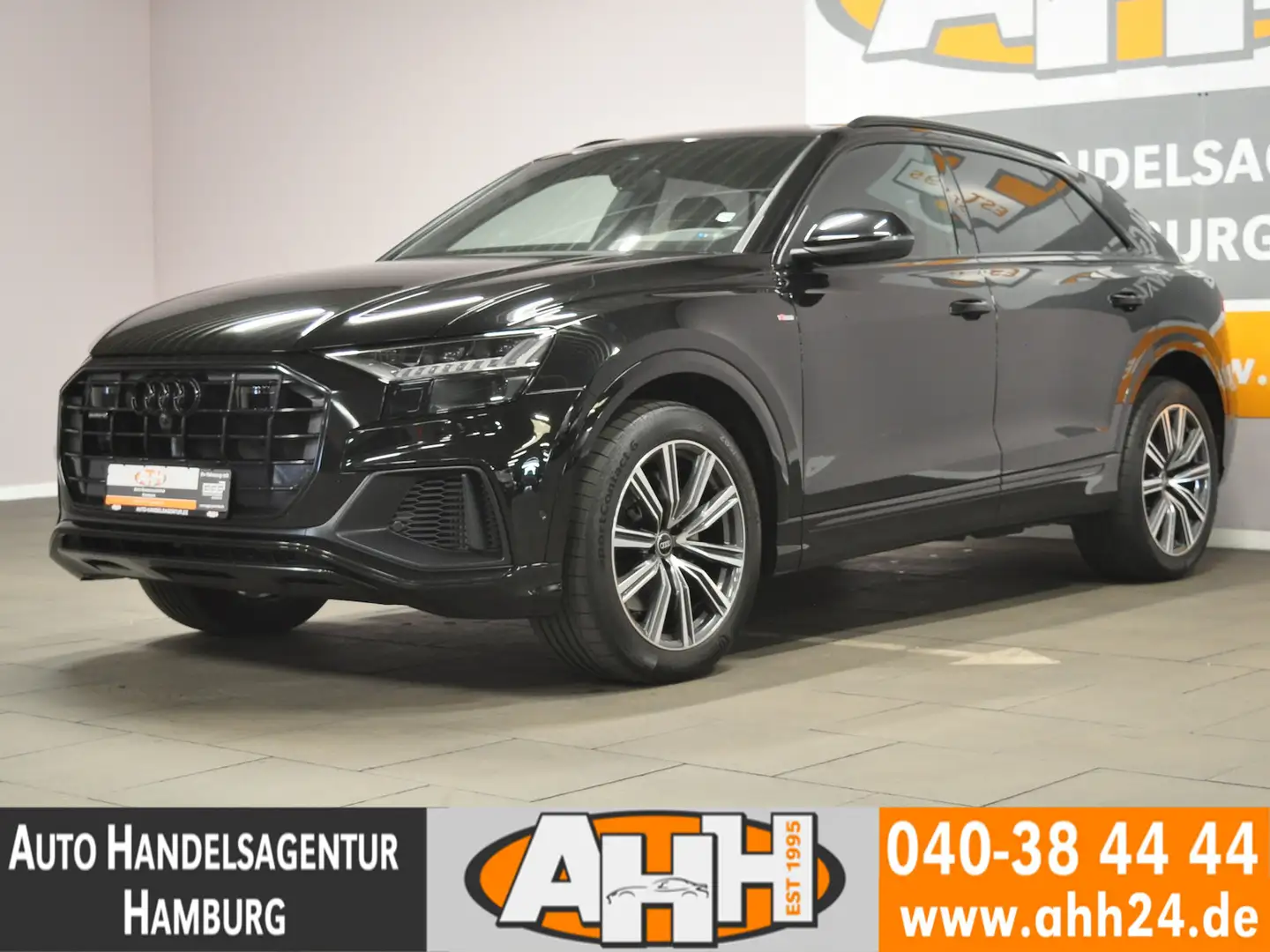 Audi Q8 55 TFSI QUATTRO S-LINE LUFT|DAB|360|BO|MATRIX Schwarz - 1