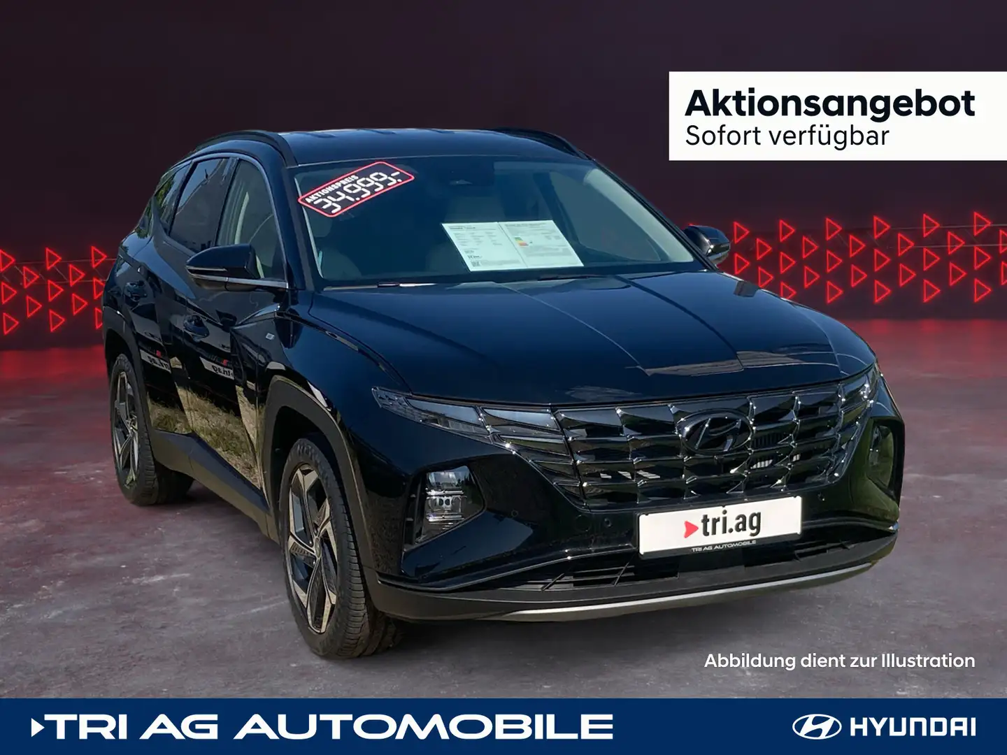 Hyundai TUCSON Prime Automatik  (48V) Assistenz-Paket Na Nero - 1
