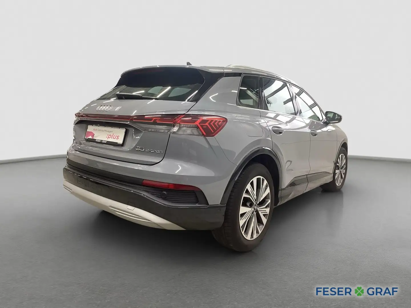 Audi Q4 e-tron 35 125kW Kamera ACC Wärmepumpe Grau - 2