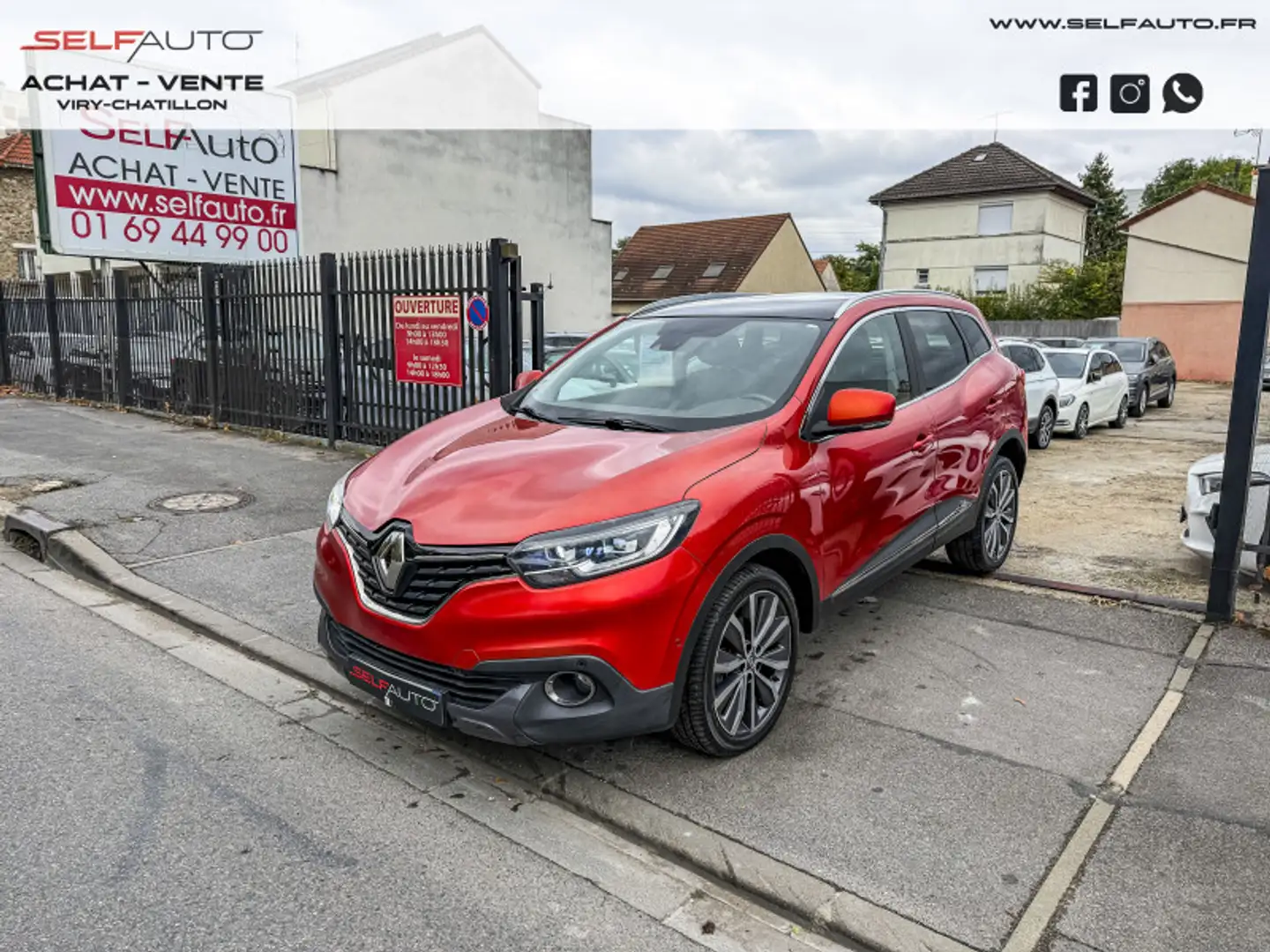 Renault Kadjar 1.6 DCI 130CH ENERGY INTENS Rouge - 1