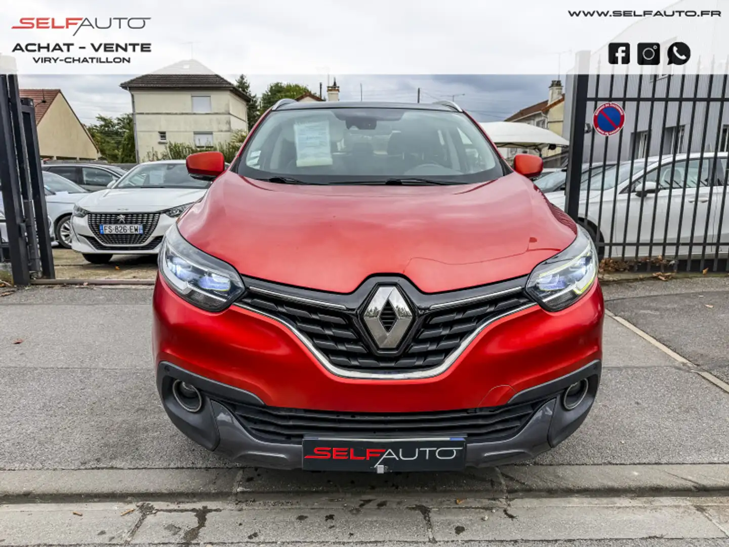 Renault Kadjar 1.6 DCI 130CH ENERGY INTENS Rouge - 2