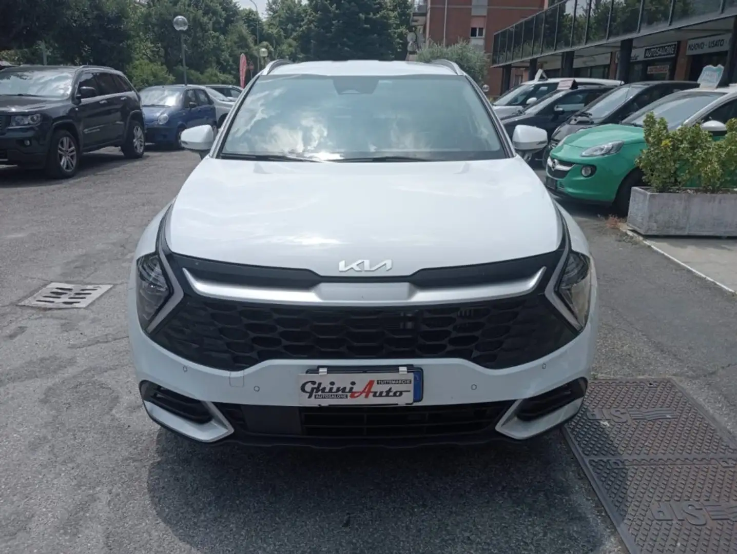 Kia Sportage 1.6  HEV  FULL HYBRID AT "STYLE" *uniproprietario* Bianco - 2