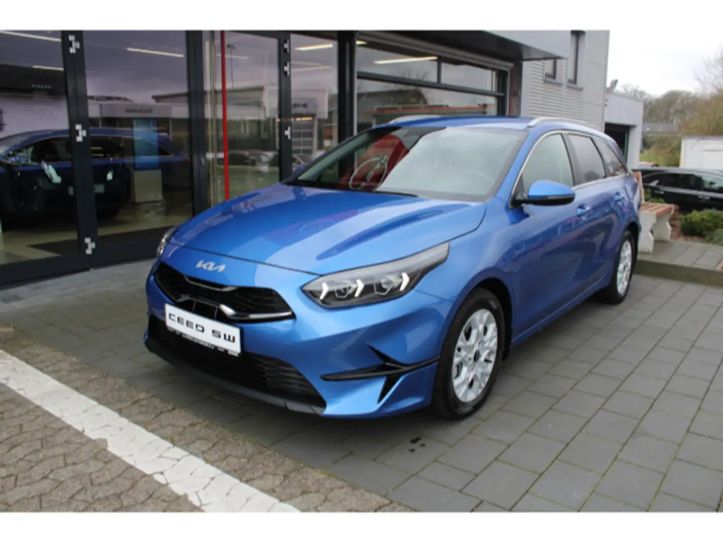 Kia Ceed SW / cee'd SW 1.5 T-GDI LX AT Klimaautomatik Bleu - 2
