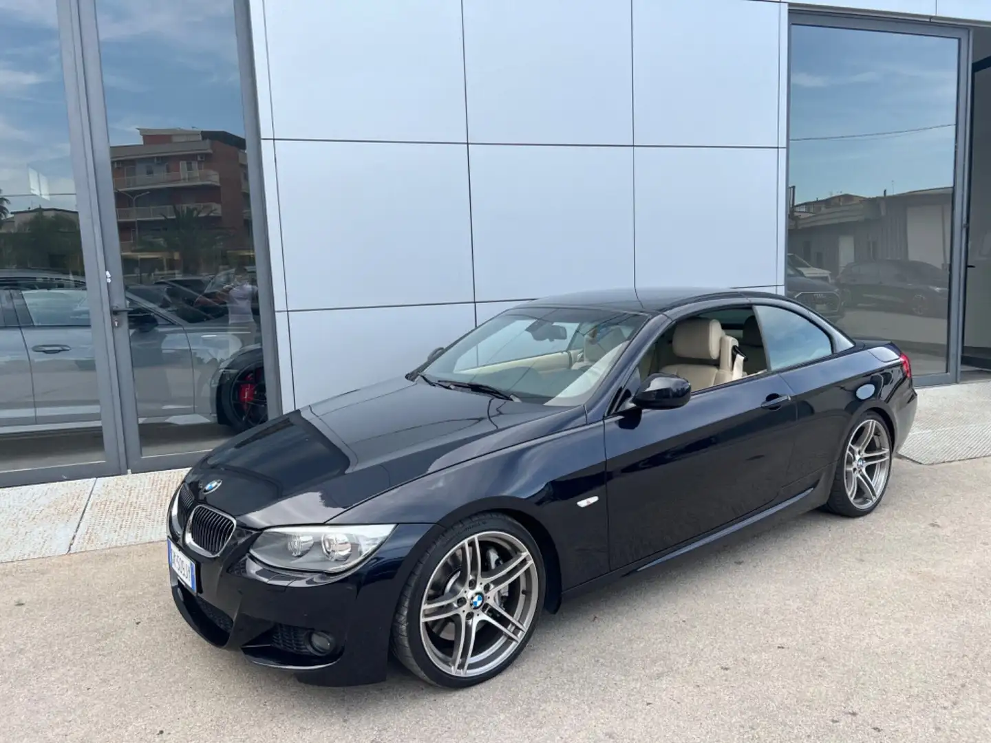 BMW 335 Serie 3 E93 Cabrio 335i Cabrio Msport FL Blu/Azzurro - 1