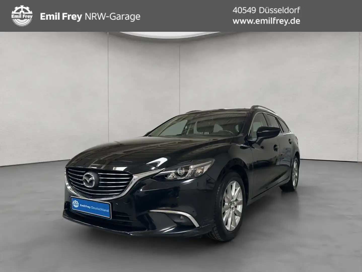 Mazda 6 Kombi SKYACTIV-G 165 Exclusive-Line Tempomat Noir - 1