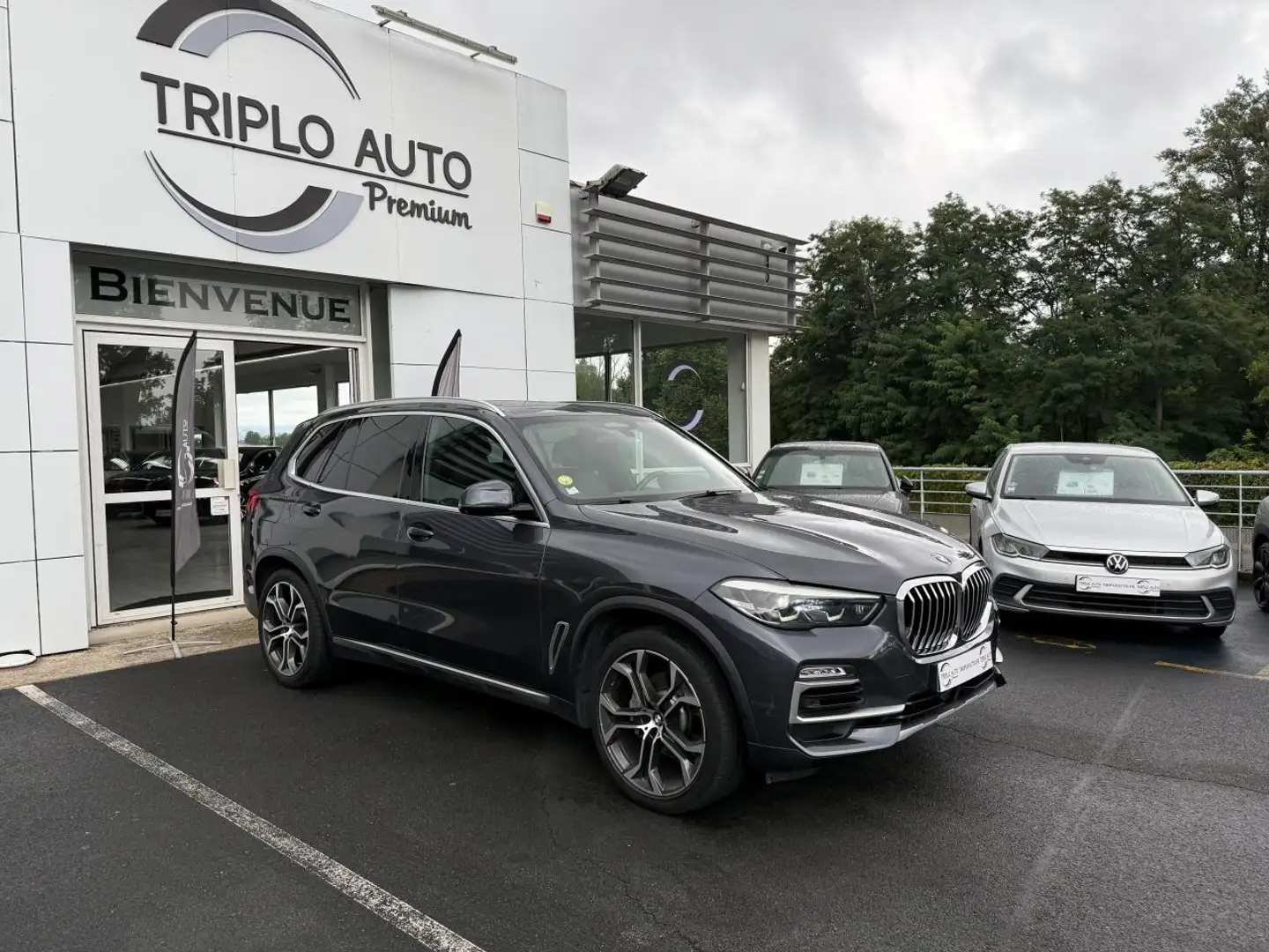 BMW X5 X5 xDrive 30d - BVA Sport 5pl  xLine SUIVI COMPLET Gris - 1