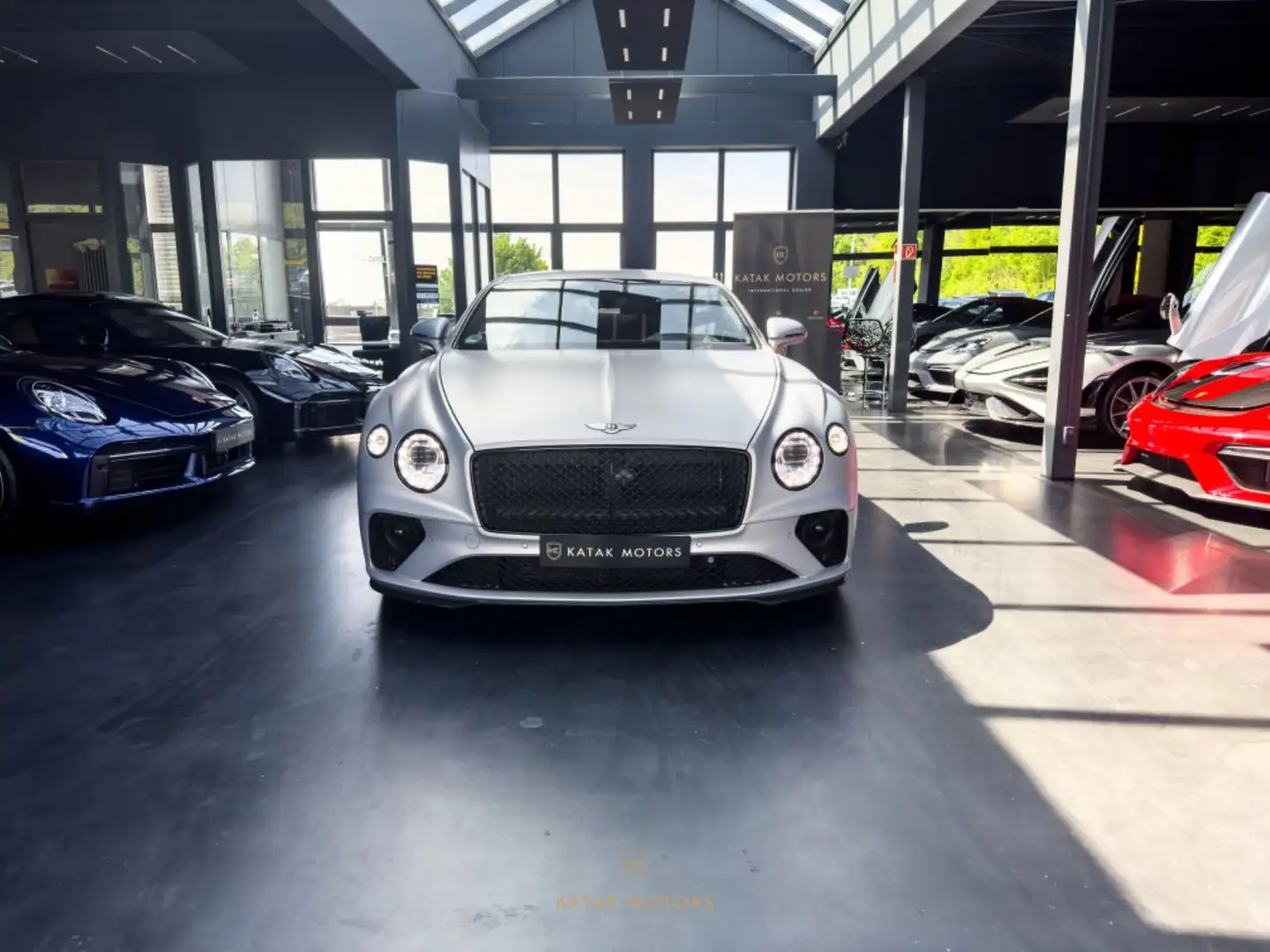 Bentley Continental GT COUPE W12/MULLINER/TOURING/NAIM Grijs - 1