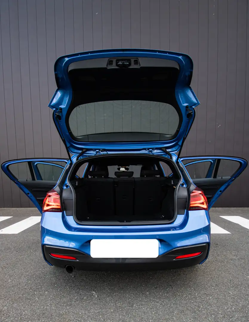 BMW 118 118i 136 ch M Sport Pack M Sport Shadow Bleu - 2