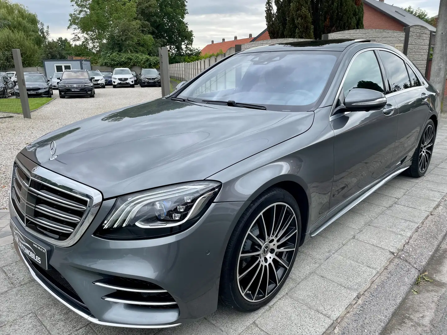 Mercedes-Benz S 350 D Pack AMG Line*GPS*CAMERA*FULL LED*TOIT OUV PANO* Grijs - 1