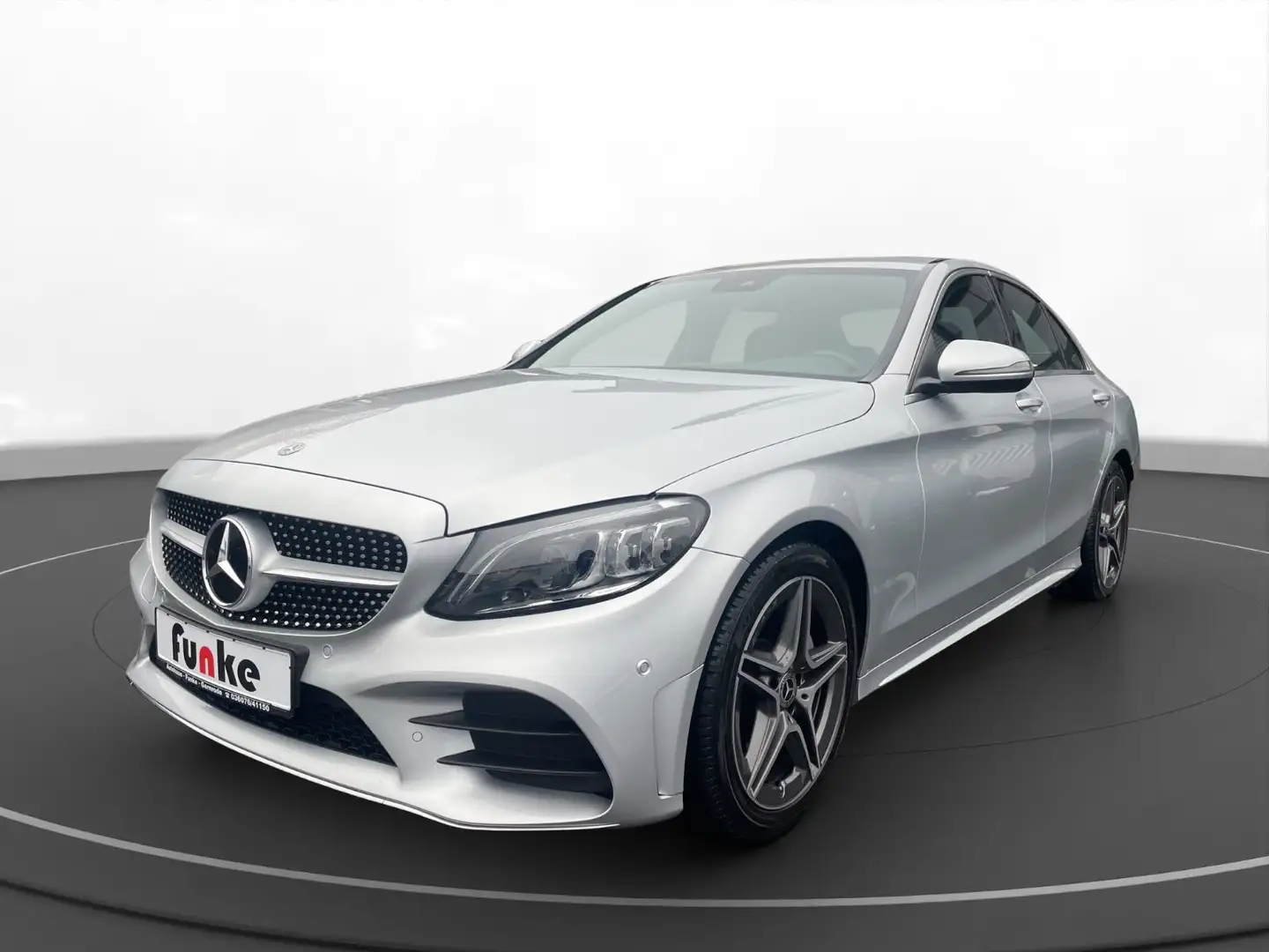 Mercedes-Benz C 200 C -Klasse Lim. AMG-Line*R-Kam*MULTIBEAM* Silber - 1