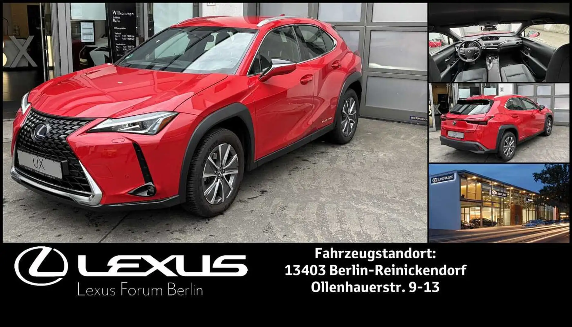 Lexus UX 300e UX300e Komfort Plus *Allwetterreifen* Rouge - 1