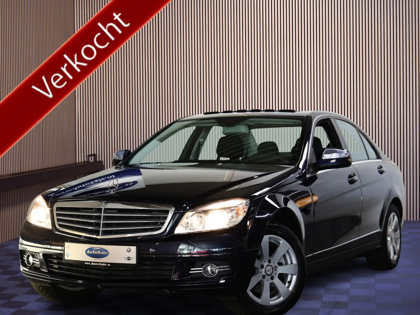 Mercedes-Benz C 200 K Business Class Elegance PANO PDC CRUISEC STOELVW plava - 1