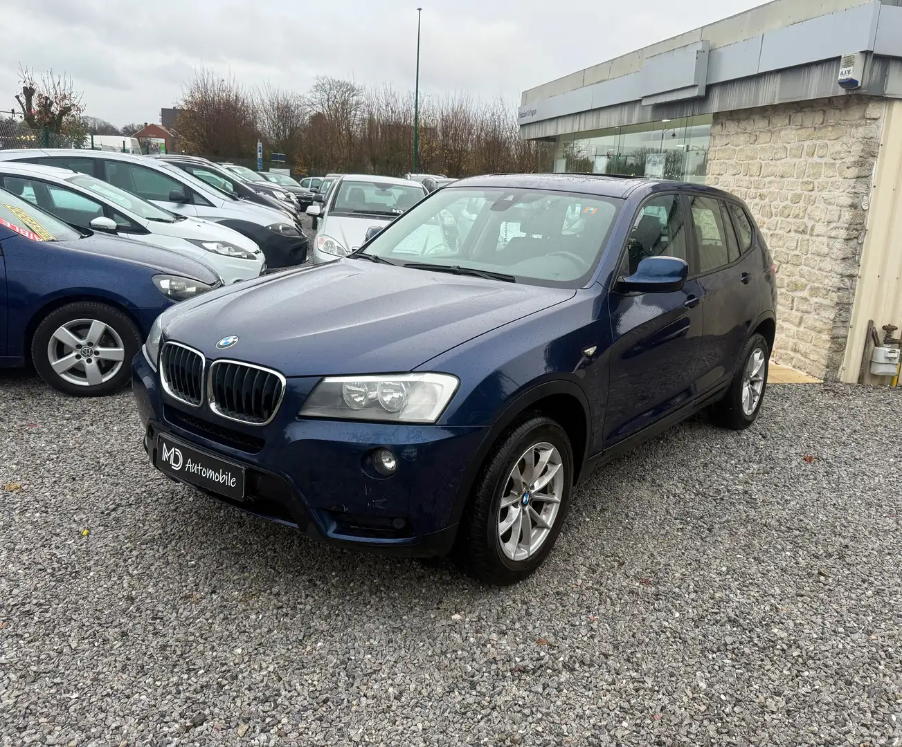 BMW X3 X3 2.0 d xDrive18 Bleu - 1