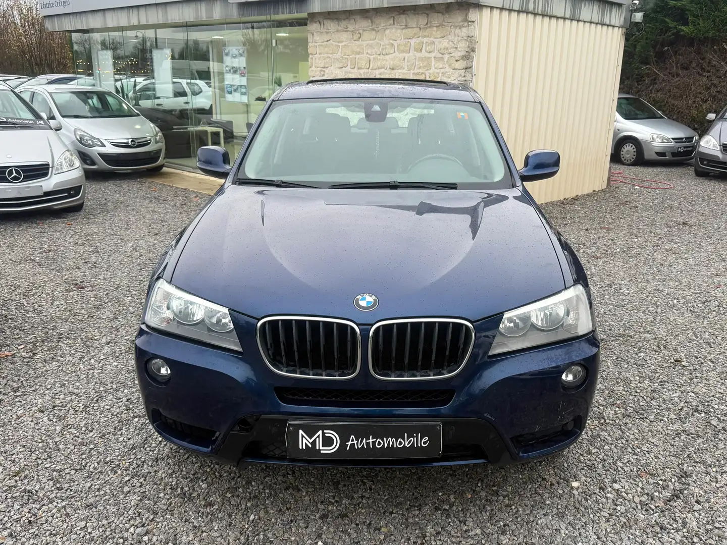 BMW X3 X3 2.0 d xDrive18 Bleu - 2