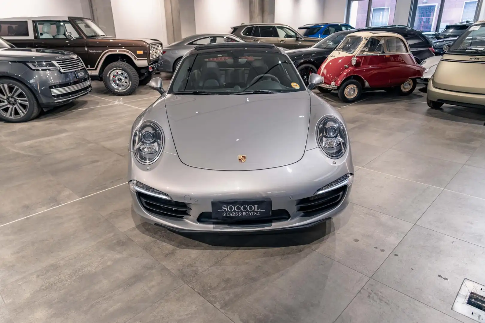 Porsche 911 3.8 Carrera 4S Coupé*TETTO PANO APR* Argento - 2