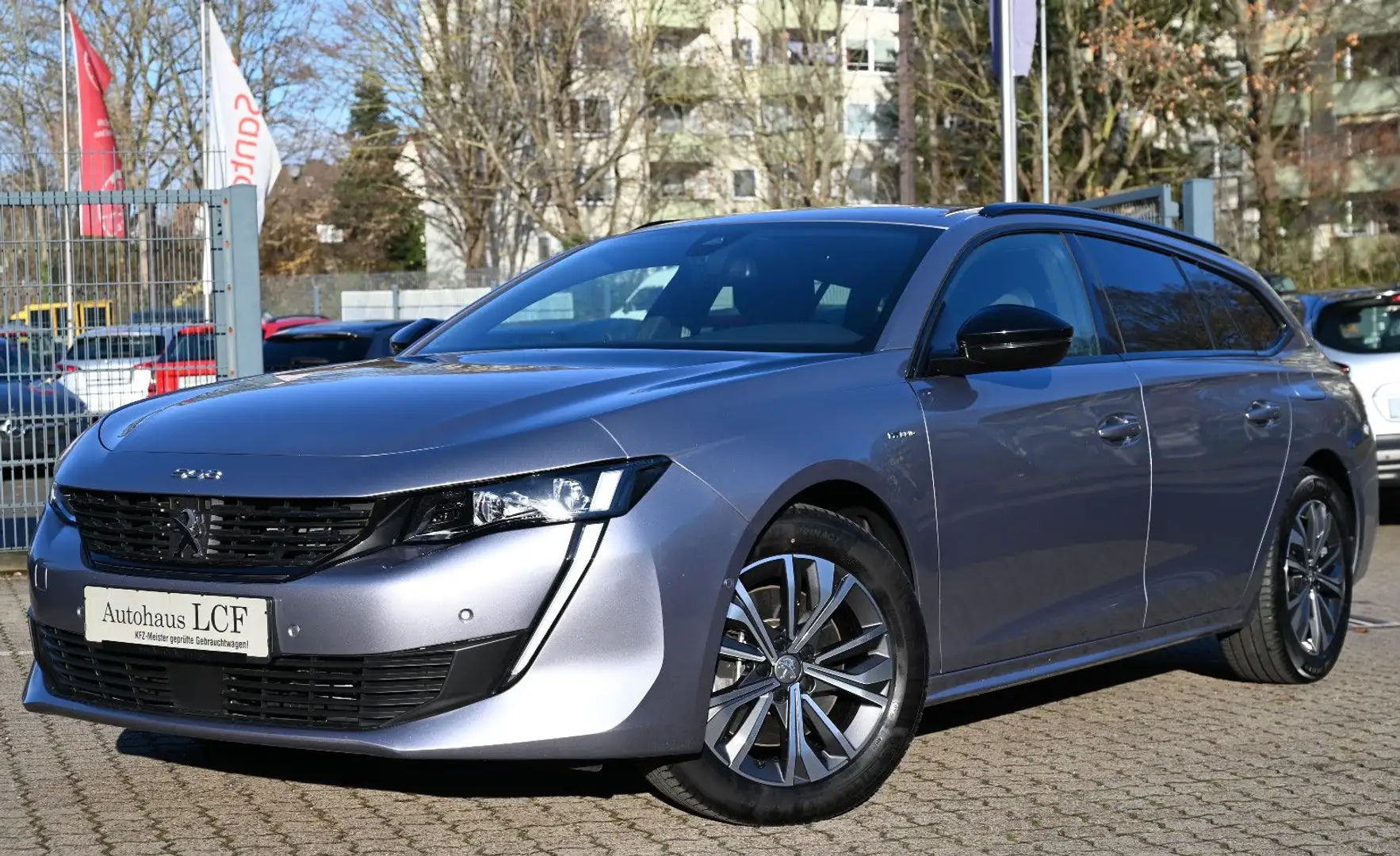 Peugeot 508 SW Hybrid 225Allure Pack Leder Navi LED CAM Grau - 1