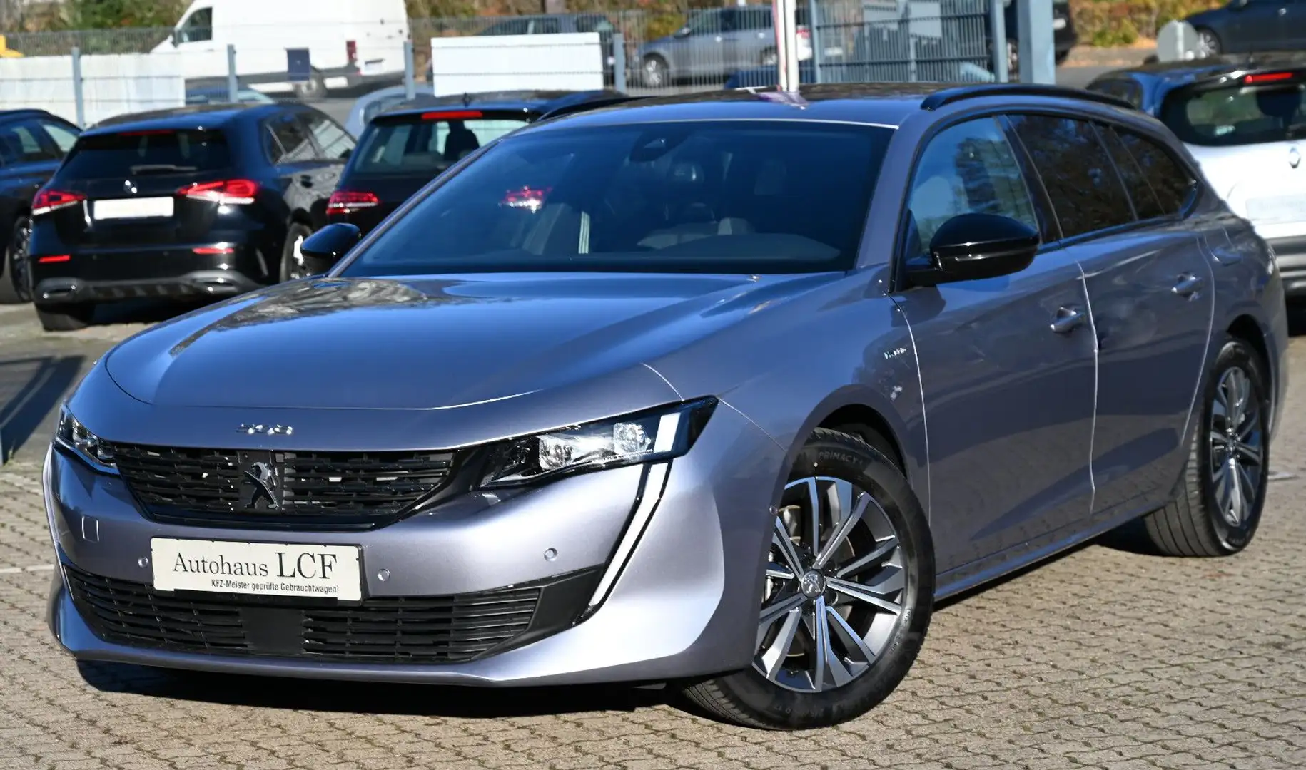 Peugeot 508 SW Hybrid 225Allure Pack Leder Navi LED CAM Grau - 2