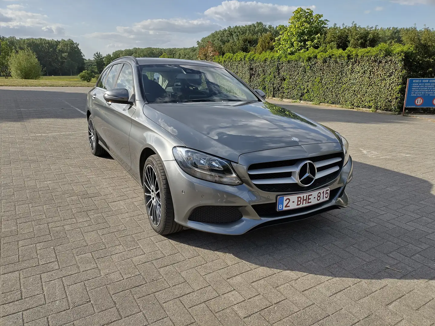 Mercedes-Benz C 180 C 180 (BlueTEC) d T 7G-TRONIC srebrna - 1
