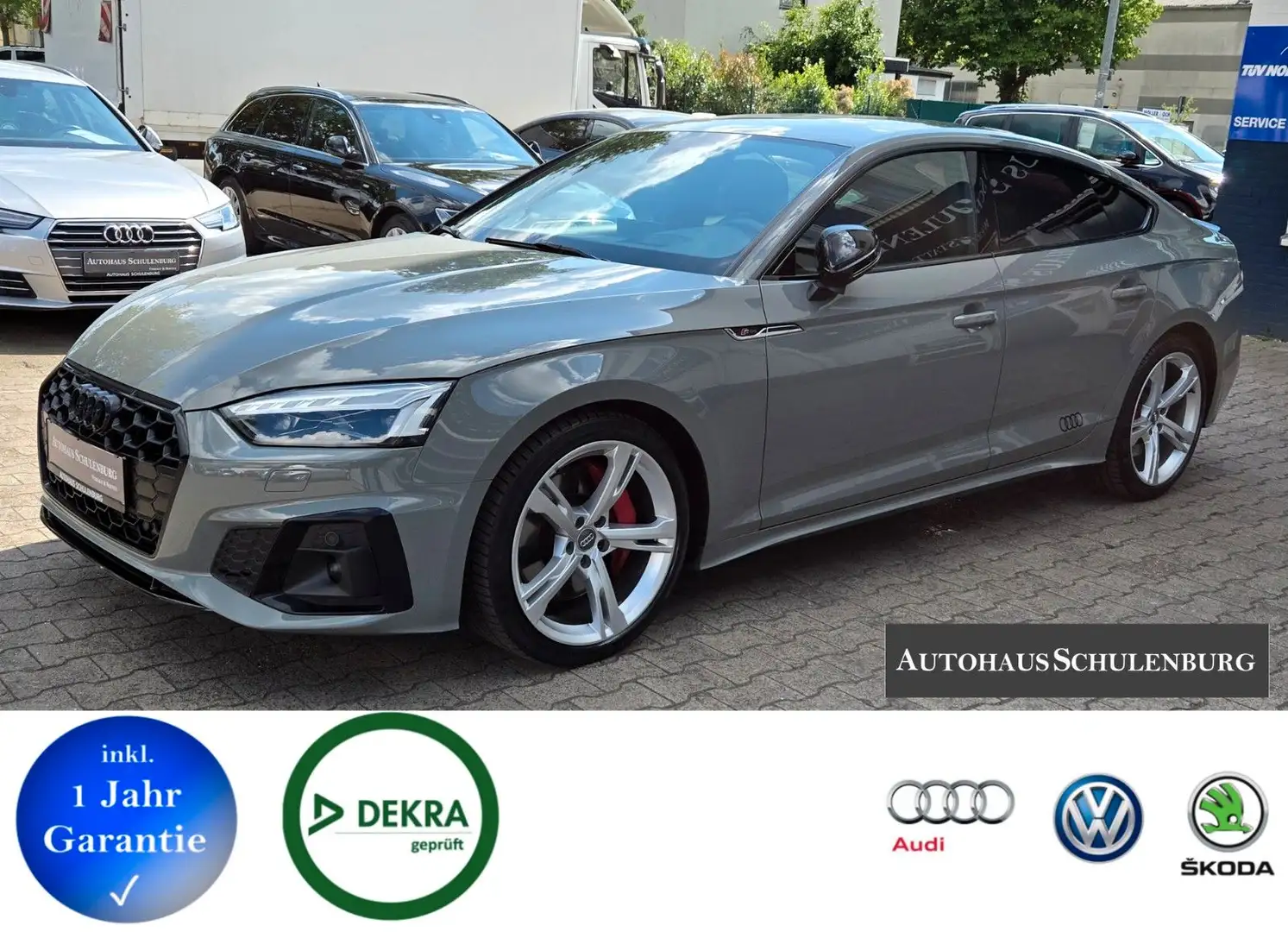 Audi A5 50 TDI quattro edition one 3x S-line Carbon Grau - 1