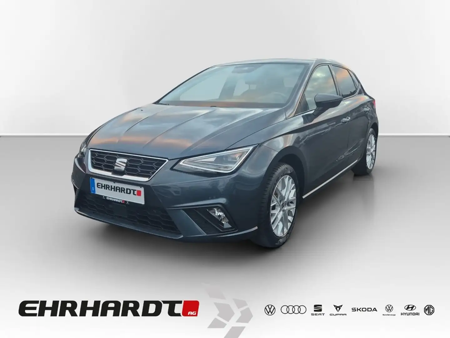 SEAT Ibiza 1.0 TGI FR VOLL-LED*NAV*SHZ*ACC*PDC*KAMERA*NEBE... Grau - 1