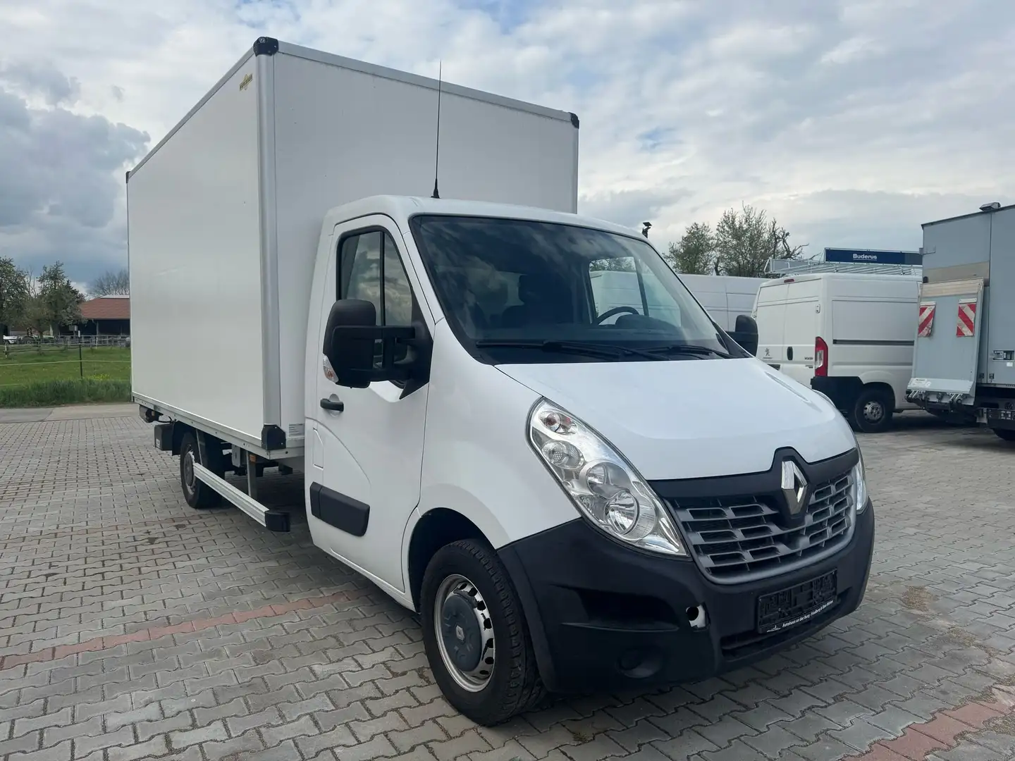 Renault Master L3 3,5t Koffer Ladebordwand *SHgpfl.+Klima+USB Weiß - 1