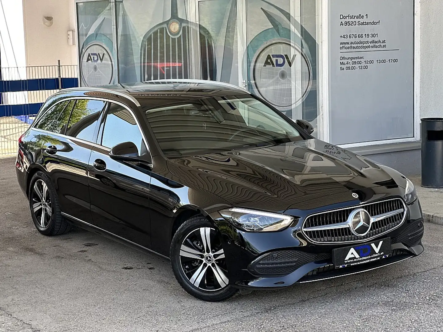 Mercedes-Benz C 200 d T Aut. Noir - 1
